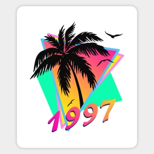 1997 Tropical Sunset Sticker